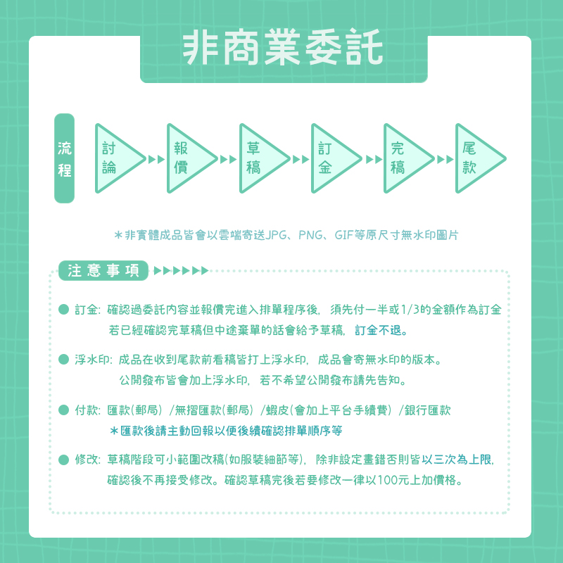 非商業委託